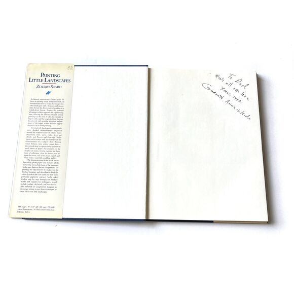 Painting Little Landscapes 1991 Hardcover By Szabo, Zolton with Dust Jacket - Picture 3 of 11